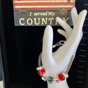 Brighton's USA Spirit Charm Bracelet